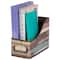Teacher Created Resources Reclaimed Wood Design Book Bin, 3ct.